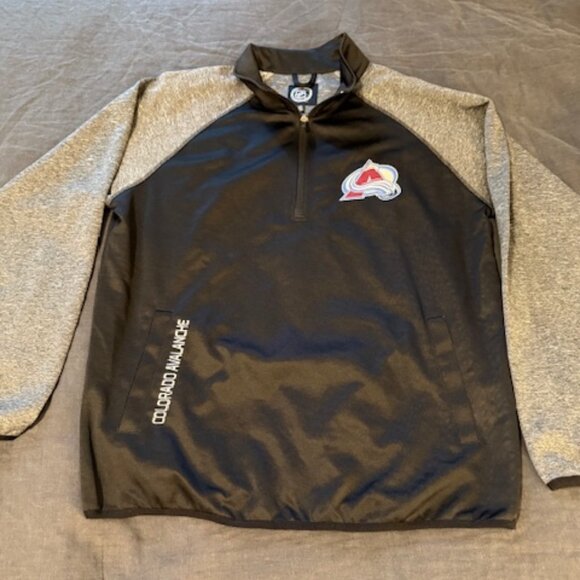 Colorado Avalanche NHL 1/4 Zip Pullover – Size Large - Picture 1 of 5
